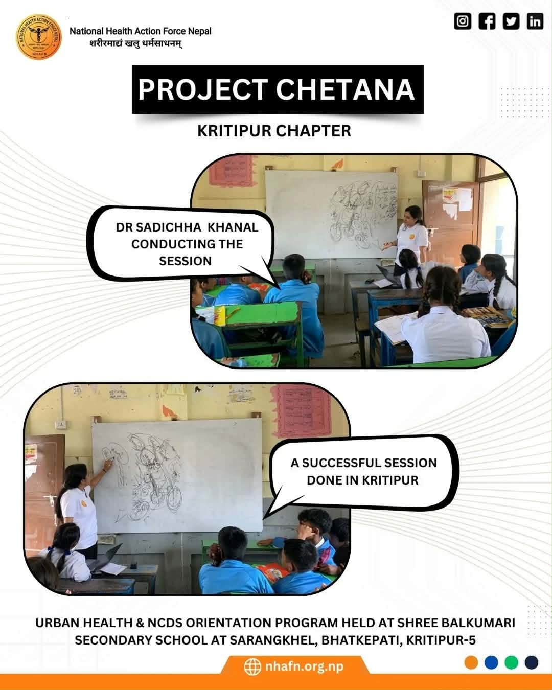  Project Chetana: An Urban Health Program & NCDs Orientation Program 
